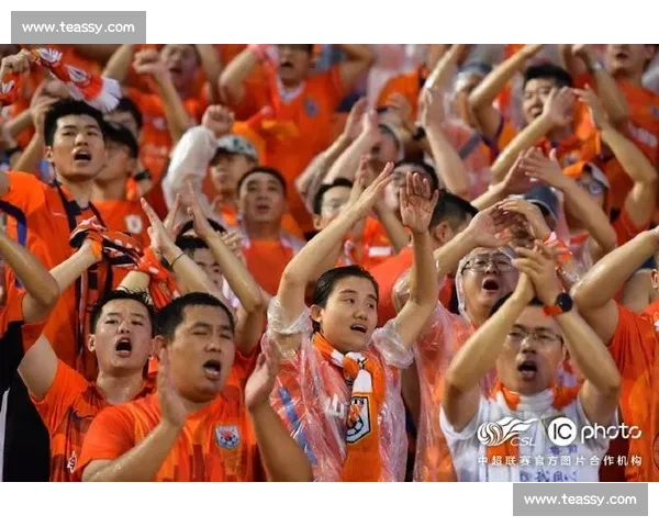 奥体足球比赛激战正酣 球迷热情高涨为球队呐喊助威